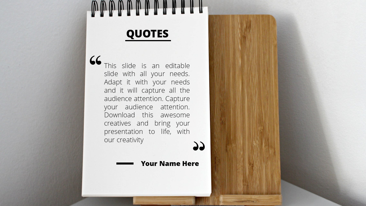 powerpoint quote template-Powerpoint Quote-Template Bird